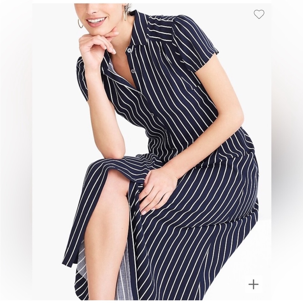 J. Crew Factory Button Up Shirt Dress
